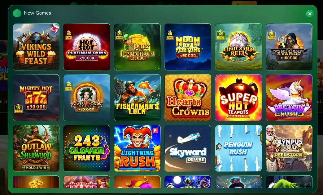 Roby mobile casino app interface on smartphone