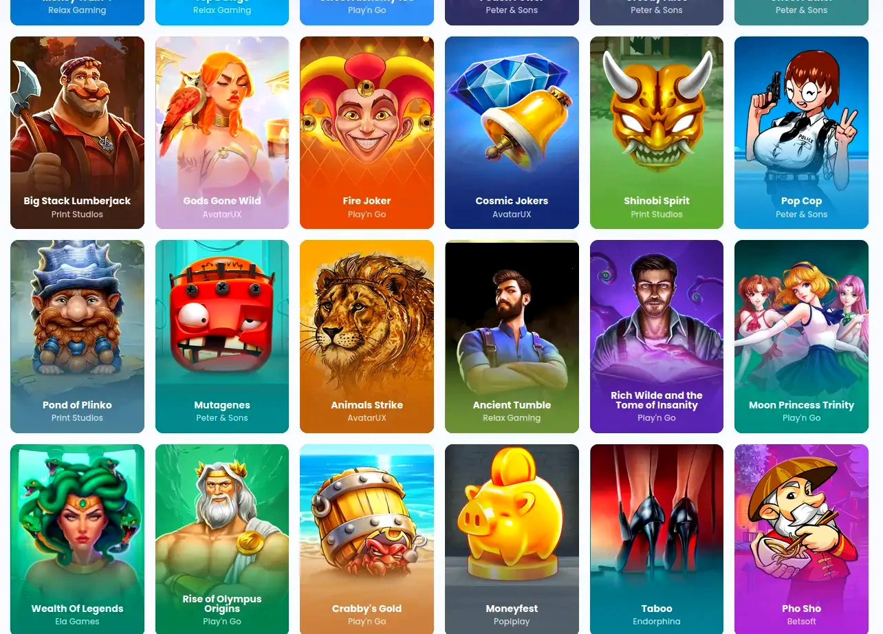 Roby Casino account dashboard showing deposit and verification options